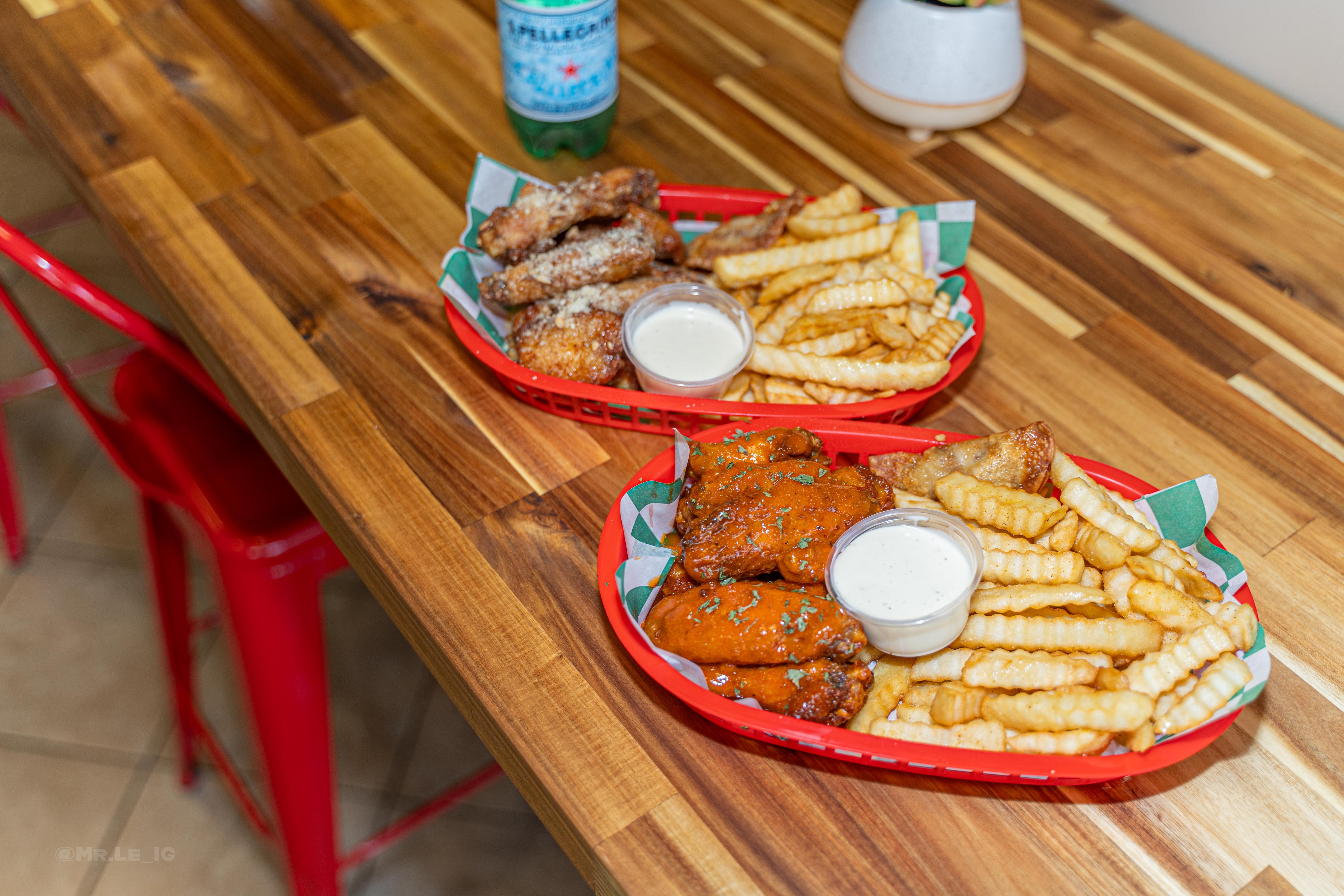 BOGO wings and fries combo